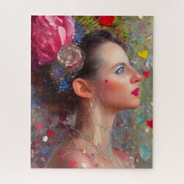 Puzzle Valentine Goddess (Vertical)