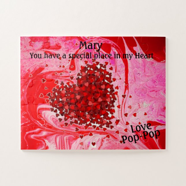 Puzzle Valentine Loves (Horizontal)