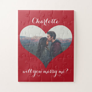 Puzzle Valentine Veux-Tu M'Épouser Proposition Coeur Phot