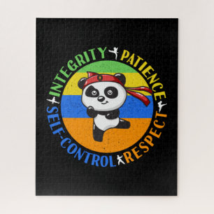 Puzzle Valeurs des arts martiaux - Garçons Karate Mindset