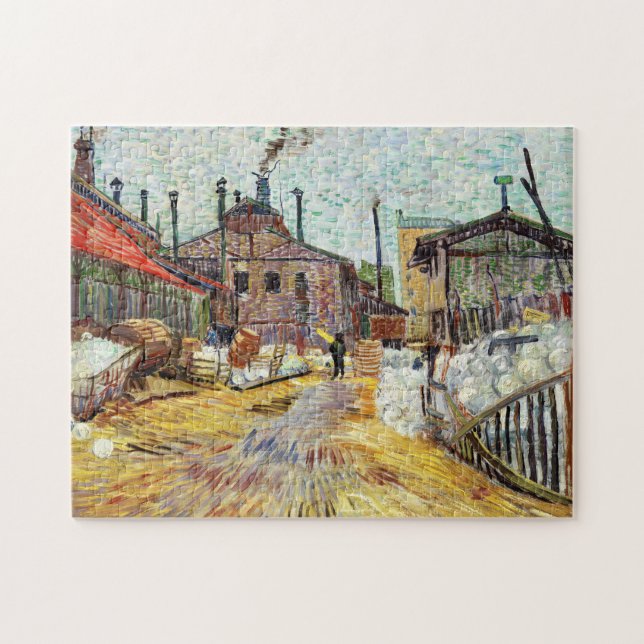 Puzzle Van Gogh Factory Arnières Peinture (Horizontal)