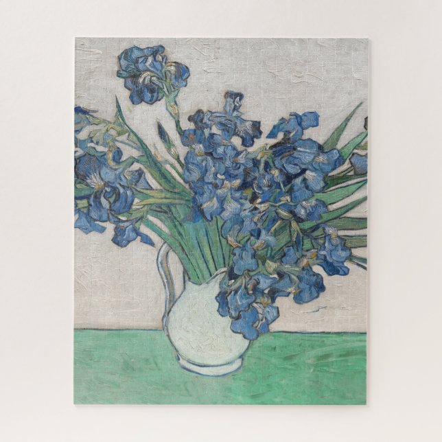 Puzzle Van Gogh Iris Vase Peinture Impressionnisme (Vertical)