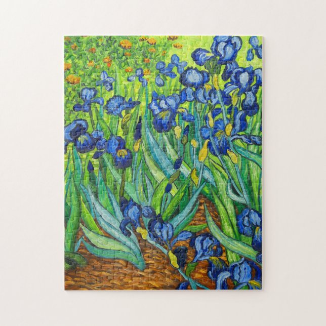 Puzzle Van Gogh Irises (Vertical)