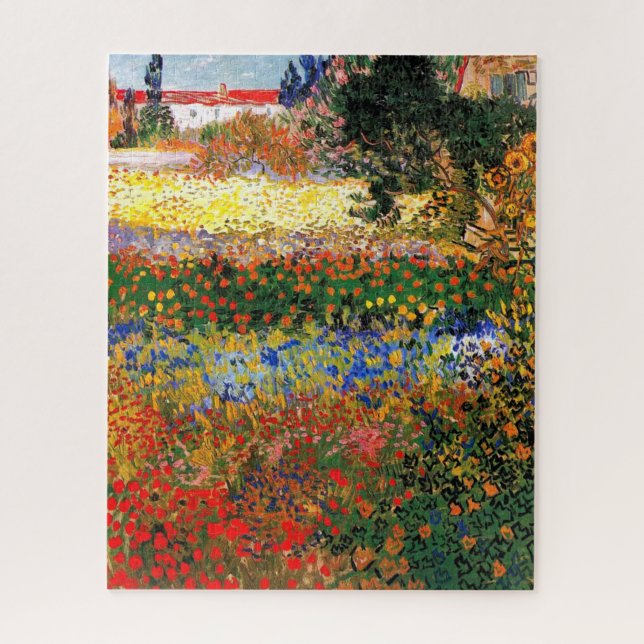 Puzzle Van Gogh - Jardin des fleurs (Vertical)