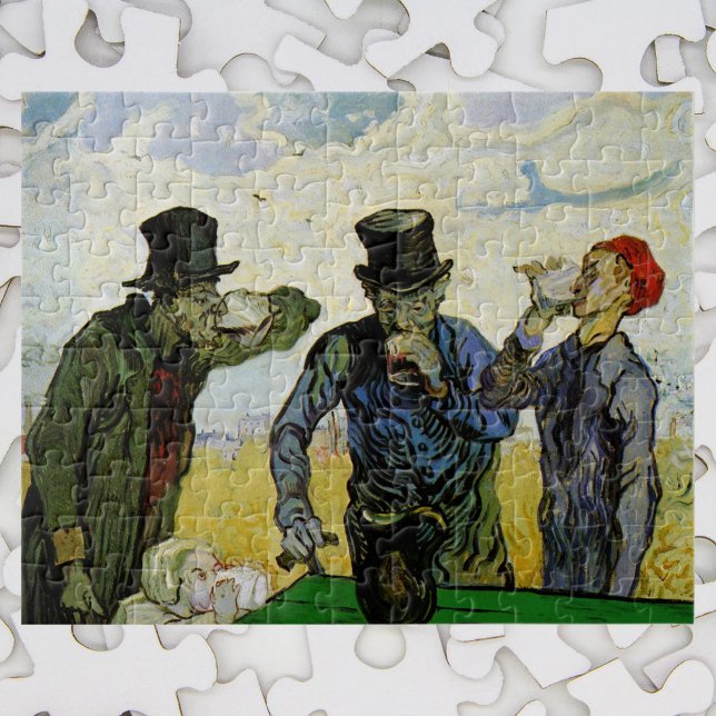 Puzzle Van Gogh ; Les Boissons, Post impressionnisme Vint (Créateur téléchargé)