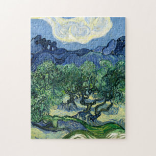 Puzzle Van Gogh Les Oliviers Paysage Peinture