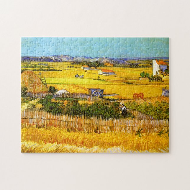 Puzzle Van Gogh : Paysage près d'Arles (Horizontal)