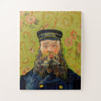 Van Gogh Postman Portrait Peinture Antique Art