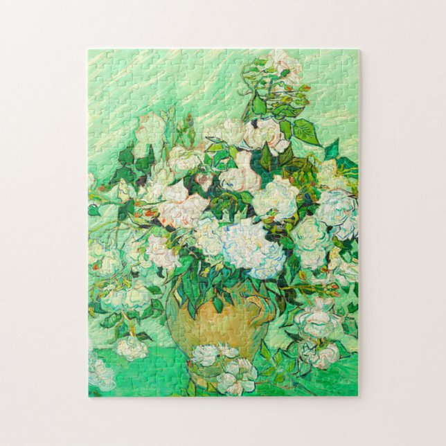 Puzzle Van Gogh White Roses (Vertical)