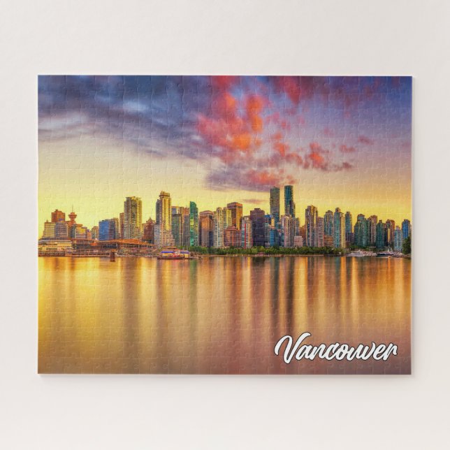 Puzzle Vancouver, Colombie-Britannique, Canada (Horizontal)