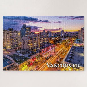 Puzzle Vancouver Skyline, Colombie-Britannique, Canada