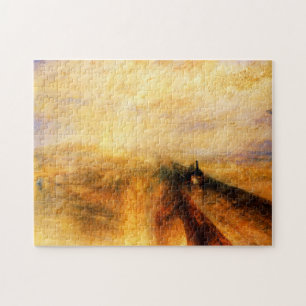 Puzzle Vapeur de pluie JMW Turner et casse-tête de vites