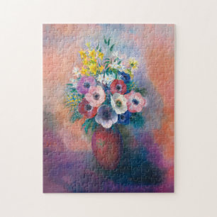 Puzzle Vase D’anémones   Odilon Redon
