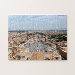 Puzzle Vatican, Italie : Vue aérienne Carré de Saint-Pier