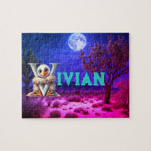 Puzzle vautour de fille
