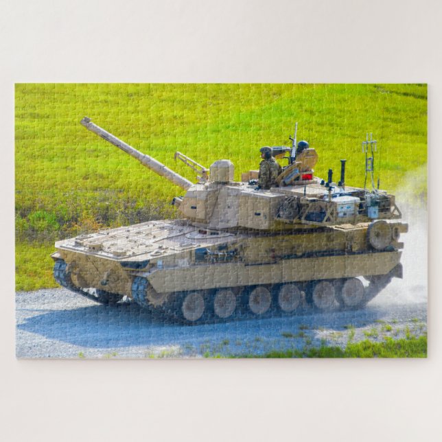Puzzle VÉHICULE DE COMBAT ARMÉ M10 (20x30 pouces) (Horizontal)