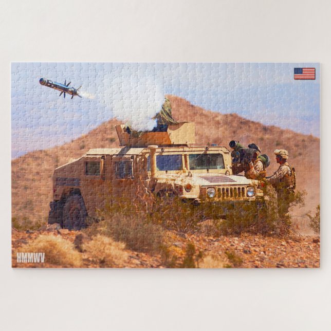 Puzzle VÉHICULE ROULÉ À HAUTE MOBILITÉ (20x30 pouces) (Horizontal)