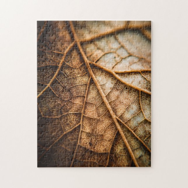 Puzzle Veins of Autumn (Vertical)