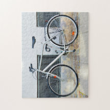 Vélo gris, Copenhague, Danemark