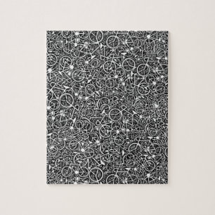 Puzzle Vélos de Lotsa - la casse-tête délicate du