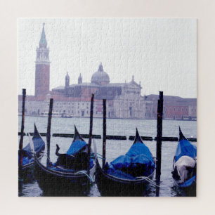 Puzzle Venice Italie Voyage Grand Canal Gondolas