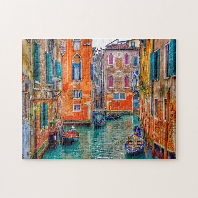 Puzzle Venise en Italie colorée photo (Horizontal)