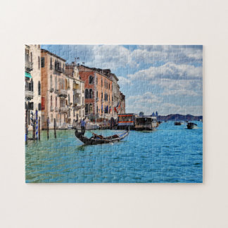 Puzzle Venise Gondolas Italie Europe