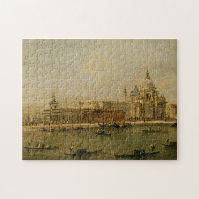 Puzzle Venise salut du della de Dogana et Santa Maria (Horizontal)
