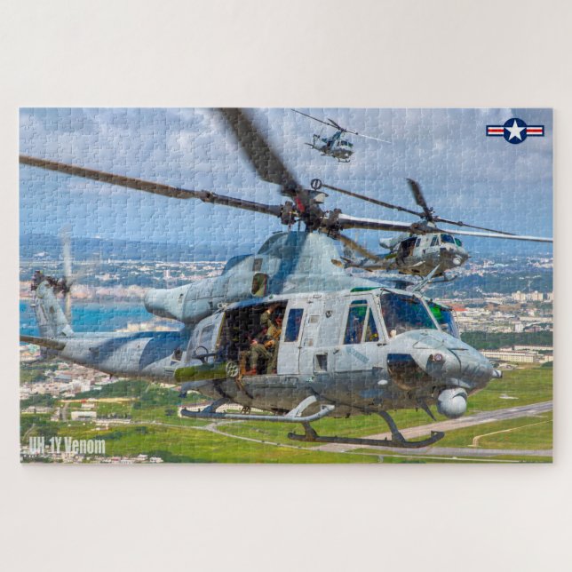 Puzzle VENOM UH-1Y (20 x 30 POUCES) (Horizontal)