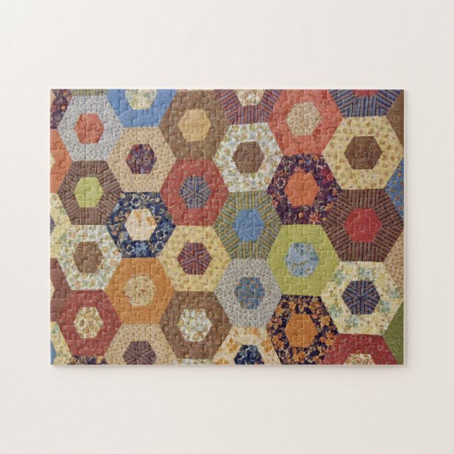 Puzzle Ventilateur de couture d'image Quilt Quilter (Horizontal)