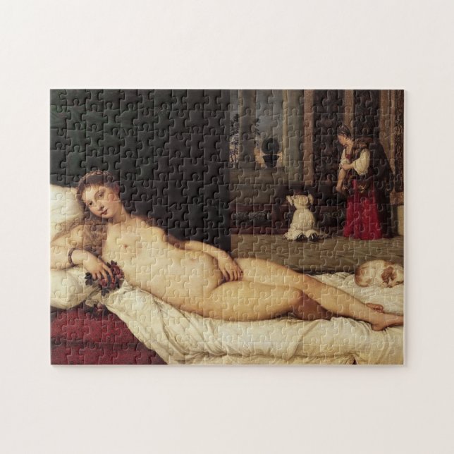 Puzzle Vénus d'Urbino Titien 1538 Venise (Horizontal)