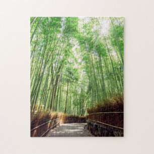 Puzzle Verger en bambou Arashiyama, Kyoto, Japon