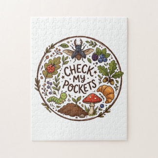 Puzzle Vérifie Mes Poches – Drôle de chasseur d'insectes