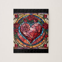 Verre tendu Le coeur de la Saint Valentin