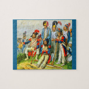 Puzzle vers 1796 Les soldats de Napoléon
