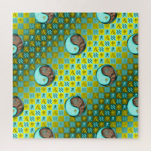 Puzzle Verseau & Singe de Terre