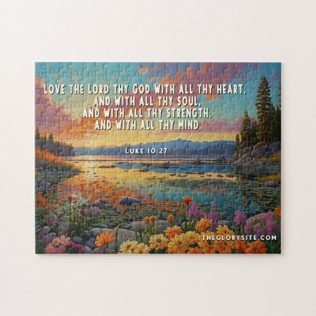 Puzzle Verset biblique (Horizontal)