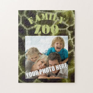 Puzzle Vert olive poster de animal