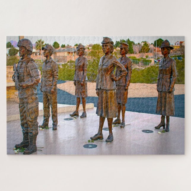 Puzzle Veterans Memorial Park Nouveau-Mexique (Horizontal)