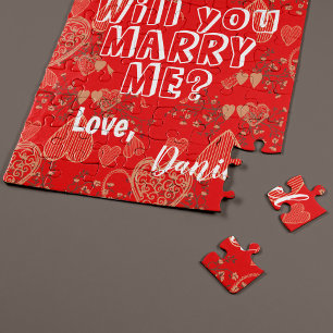 Puzzle Veux-tu m'épouser proposition de mariage personnal