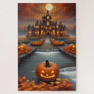 Puzzle Vibes Citrouilles d'Halloween