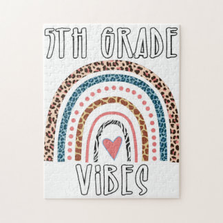 Puzzle Vibes de 5e année seulement Zebra Giraffe Cheetah