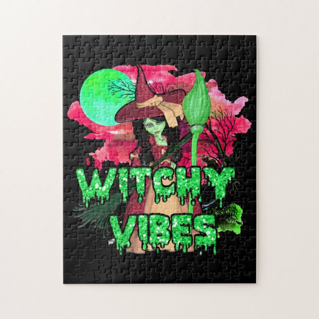 Puzzle Vibes de cuisine d'Halloween (Vertical)