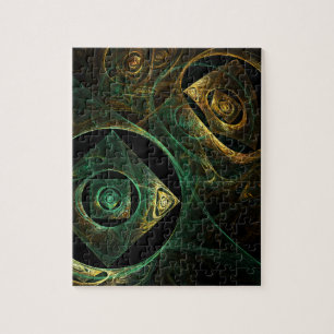 Puzzle Vibrations magiques Art Abstrait