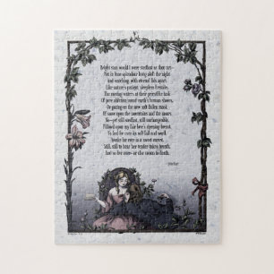 Puzzle victorien d'art "d'étoile lumineuse" de