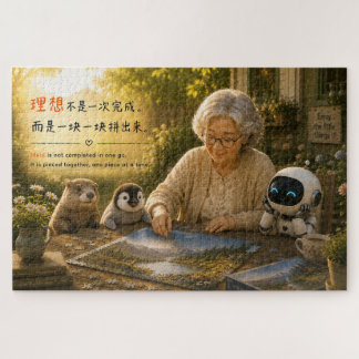 Puzzle Vie heureuse Profitez des petites choses