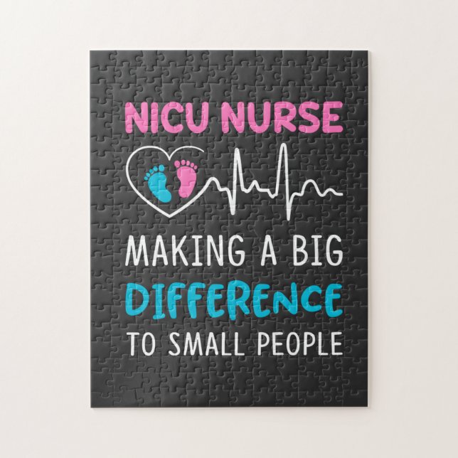 Puzzle Vie infirmière| Nicu Nurse (Vertical)