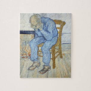 Puzzle Vieil homme de Vincent van Gogh   dans la peine
