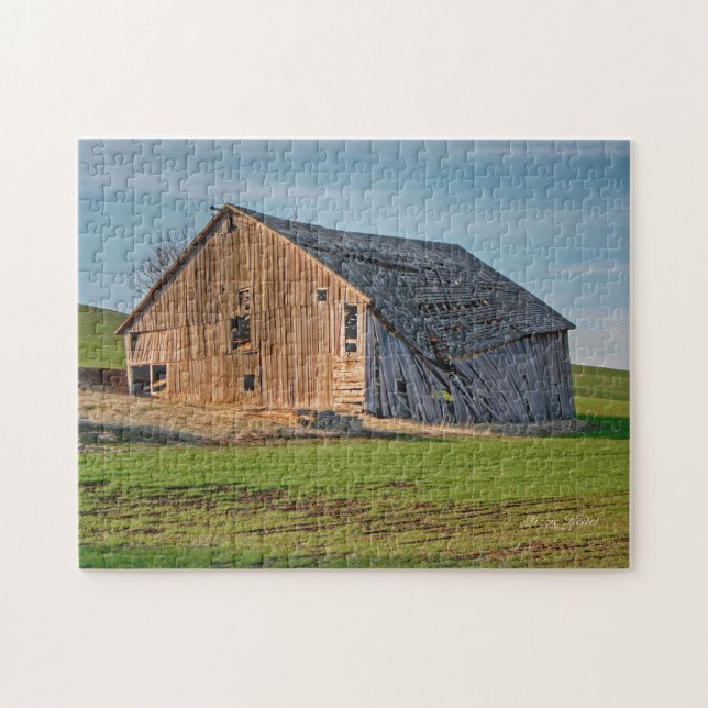 Puzzle Vieille grange de l'Idaho Palouse (Horizontal)