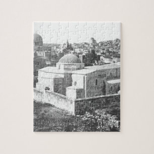 Puzzle Vieille ville de Jérusalem, CA 1890